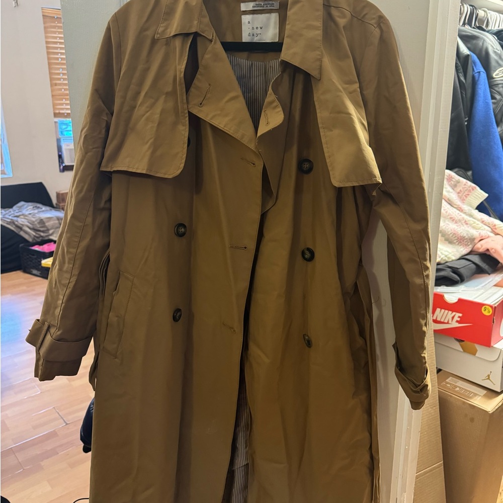 A New Day Brown Trench Coat